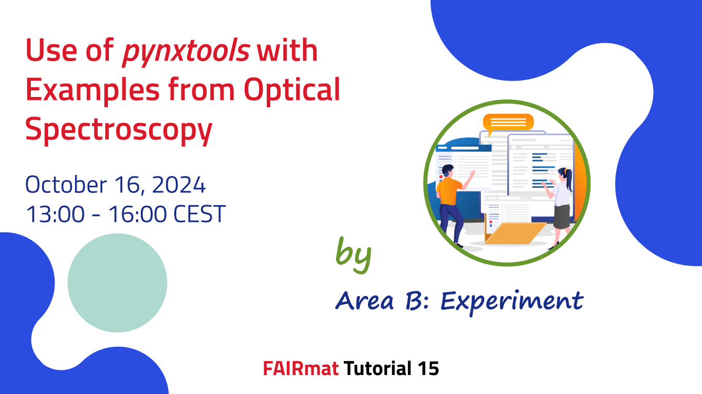 FAIRmat Tutorial 15: Use of pynxtools with Examples from Optical Spectroscopy